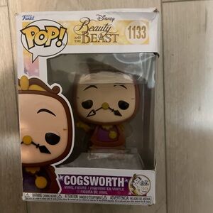 Cogsworth Funko Pop Beauty & the Beast !! Brand new, never opened or taken out